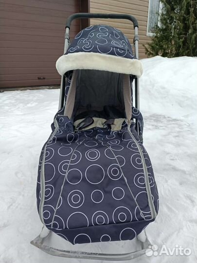 Коляска санки