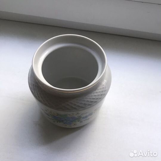 Горшок керамический (сахарница)