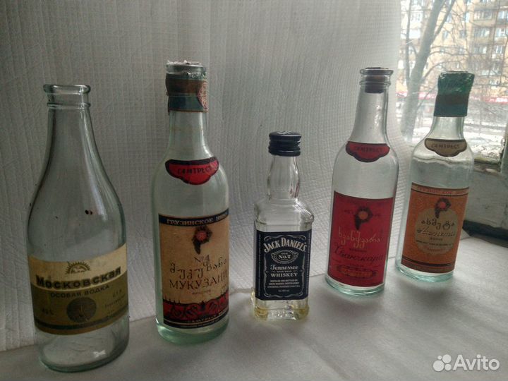 Мини бутылочки винные