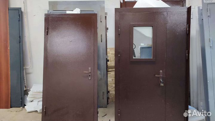 Двери входные технические, противопожарные