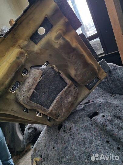 Ковер пола задний Volkswagen Touran 1 2004