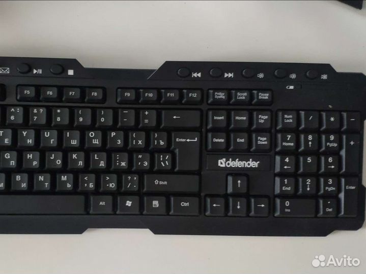 Беспроводная мембранная клавиатура Defender