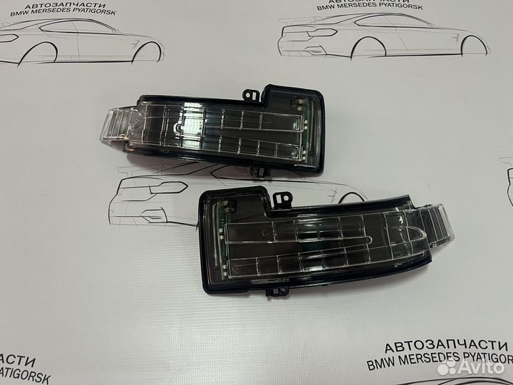 Повторитель боковых зеркал Mercedes X166 W166 GLS