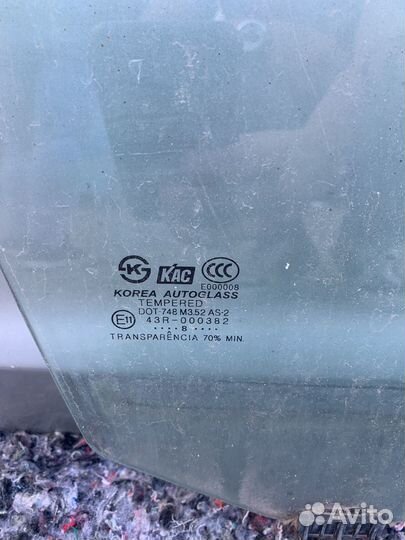 Стекло переднее правое hyundai elantra 3 xd