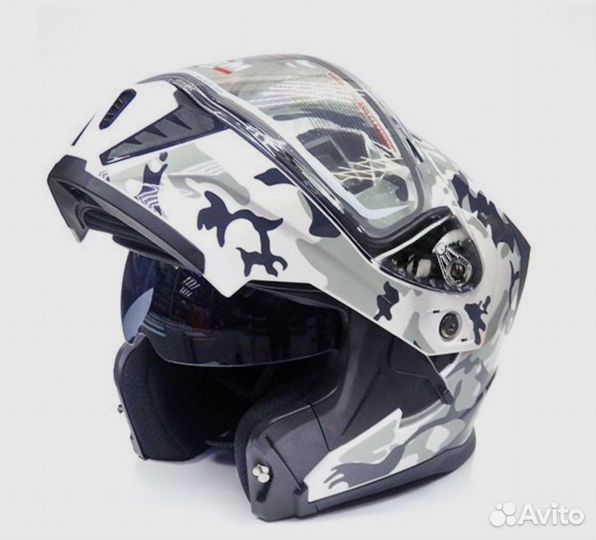 Шлем для мотоцикла модуляр