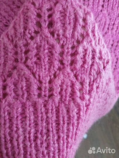 Жилет ручной вязки