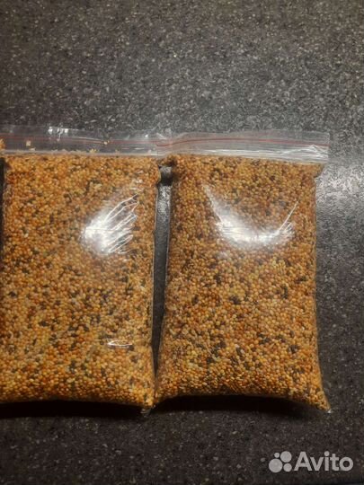 Корм для канареек и амадин,попугаи