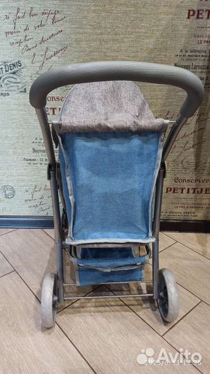 Коляска для куклы прогулочная с козырьком Melobo