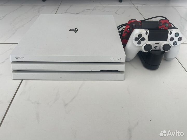 Ps 4 pro белая