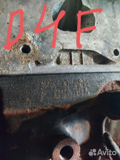 Двигатель Renault Clio 2 (1998 - 2005) 1.2 D4F