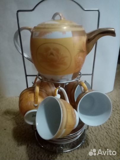 Сервиз чайный (кофейный) 6 персон