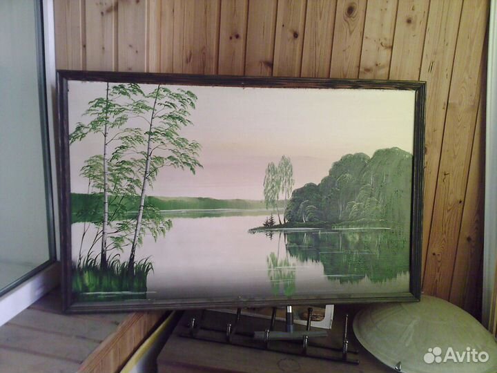 Три картины из личной коллекции. Масло. Акрил