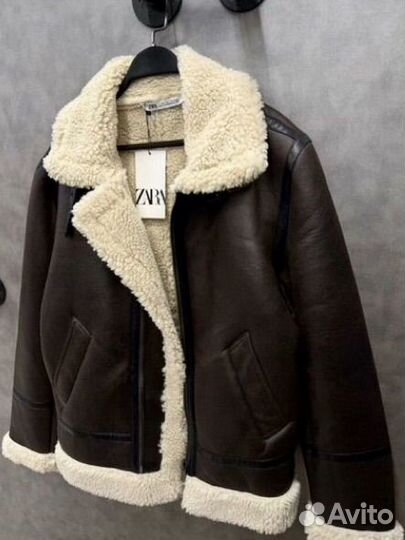 Дубленка мужская Zara (ориг.) XL