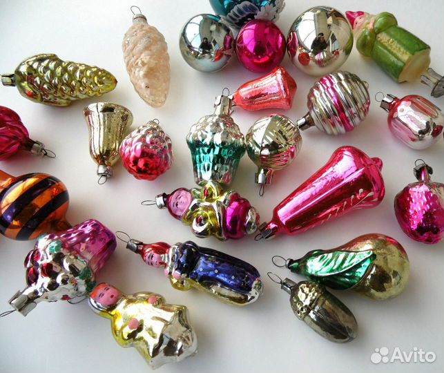 Елочные игрушки СССР