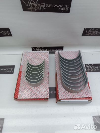 Новые вкладыши коленвала mercedes-benz M271 1.8