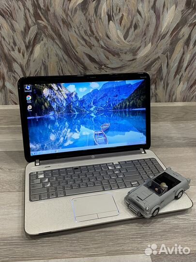 Белоснежный HP AMD A4 + 2 видеокарты