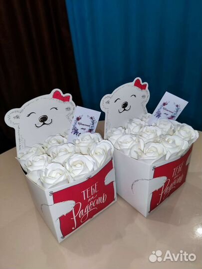 Букет из мыла