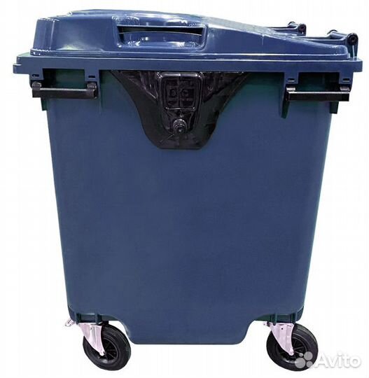 Мусорный контейнер 120 л., 1100 л. пластик