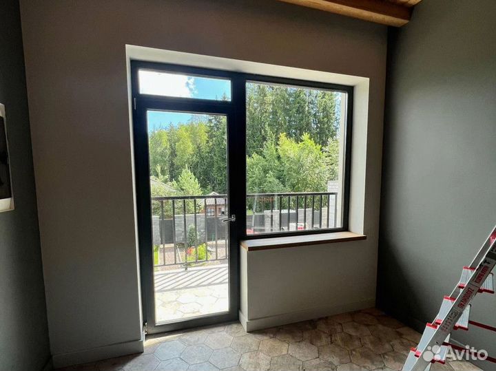 Остекление террасс / Мансардное окно