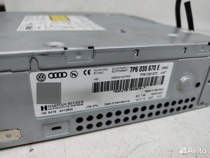 Навигация Volkswagen Touareg 2 NF 3.0 TDI