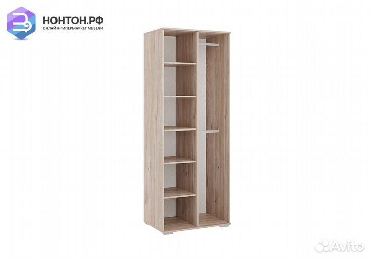 Шкаф 2-х дверный Панда 03.01 дуб мария / белый