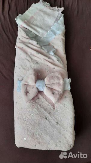 Конверт на выписку для девочки осень