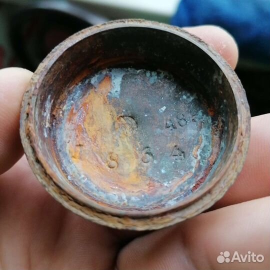 Гирьки складные 1864г., русский фунт