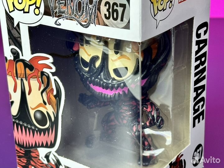 Funko Pop Marvel 367 Carnage Cletus Kasady (Venom)