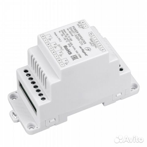 Arlight Усилитель smart-rgbw-DIN (12-36V, 4x5A)