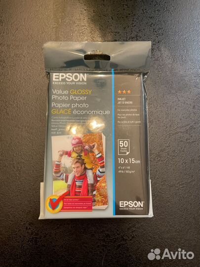 Фотобумага epson 10х15