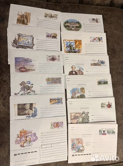 Коллекция старых конвертов - лот 2