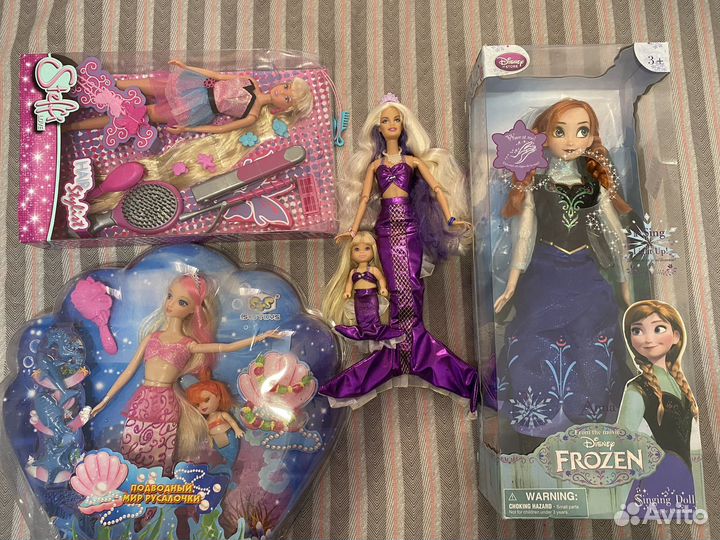 Куклы barbie и bratz