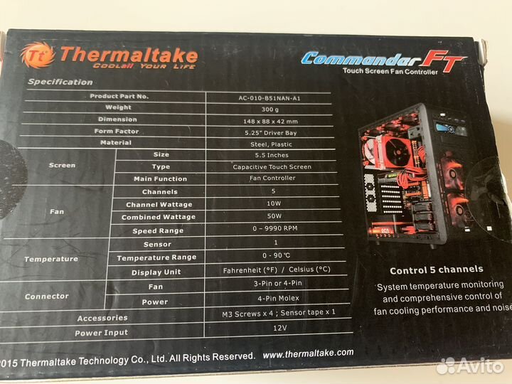 Мультиконтроллер Thermaltake Commander FT