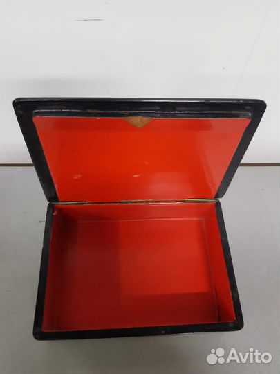 Шкатулка папье - маше 