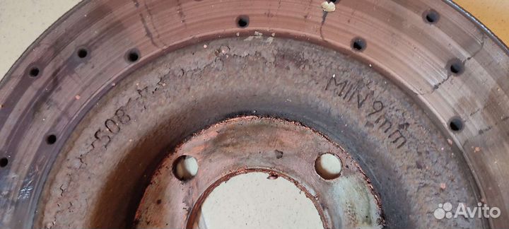 Задние тормозные диски лада веста