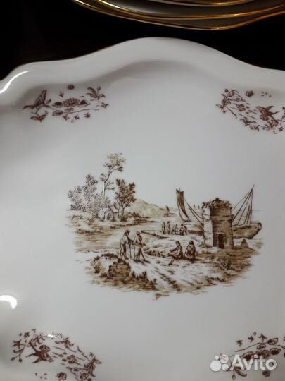 Фарфоровый столовый сервиз Bohemia, Винтаж