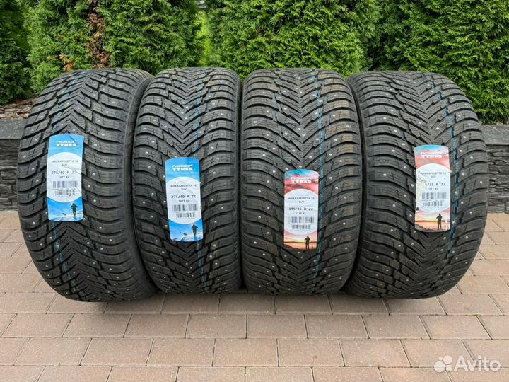 Nokian Tyres Hakkapeliitta 10p 275/40 R22 и 315/35 R22 107T