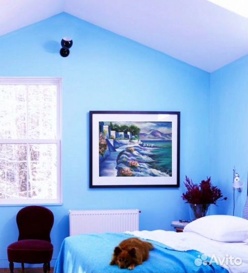 Картина пастель 30*40 Средиземноморье