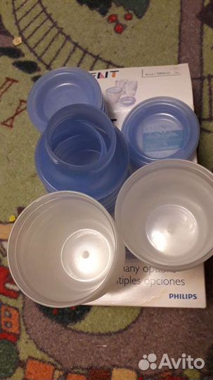 Контейнеры хранения молока Philips Avent