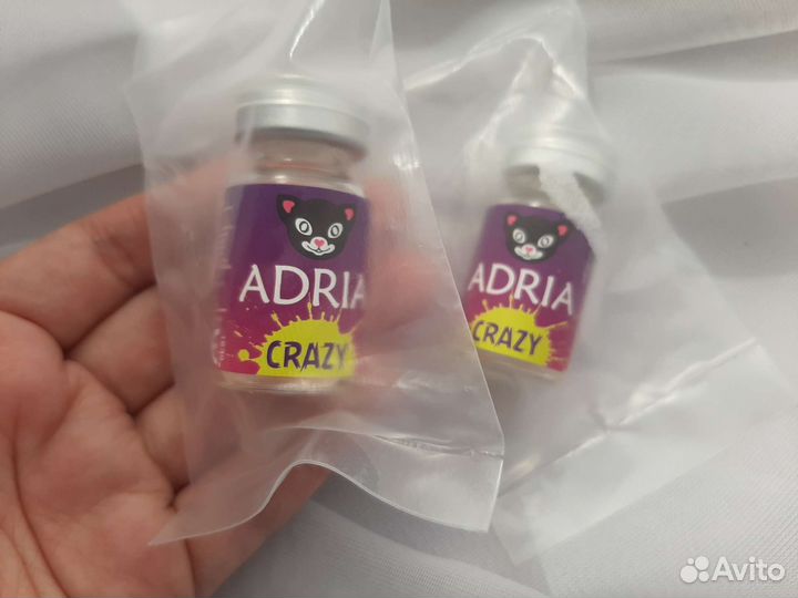 Линзы контактные цветные