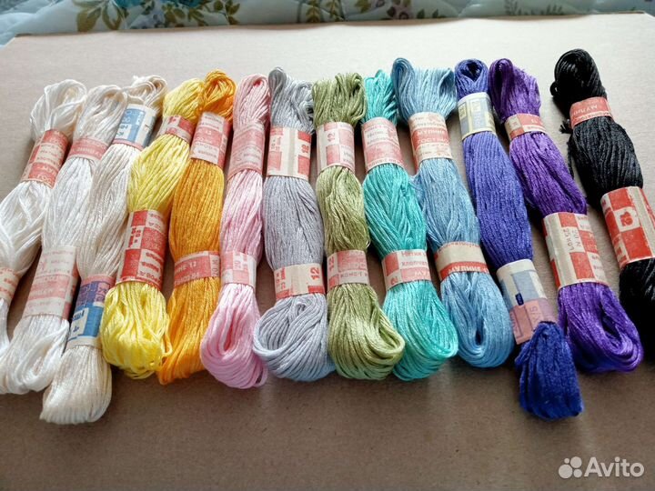 Нитки мулине х/б гост комбинат имени Кирова