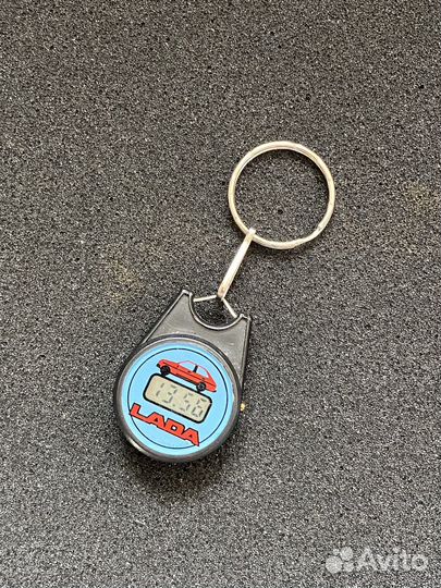 Редкий брелок LADA часы Электроника СССР
