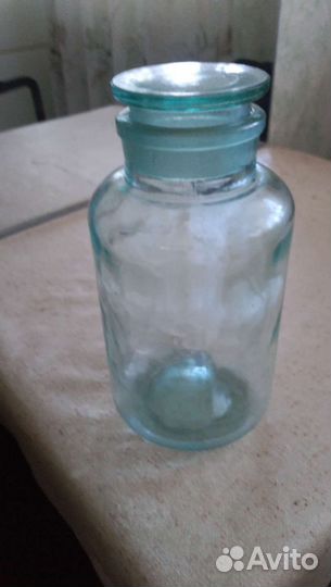 Банка стеклянная 4,5 л винтаж СССР и стекл пробка