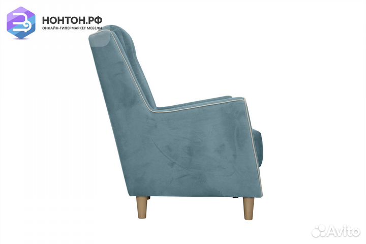 Кресло Айрин светло-бирюзовое