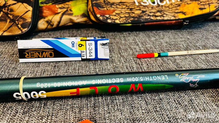 Набор для рыбалки. Спиннинг