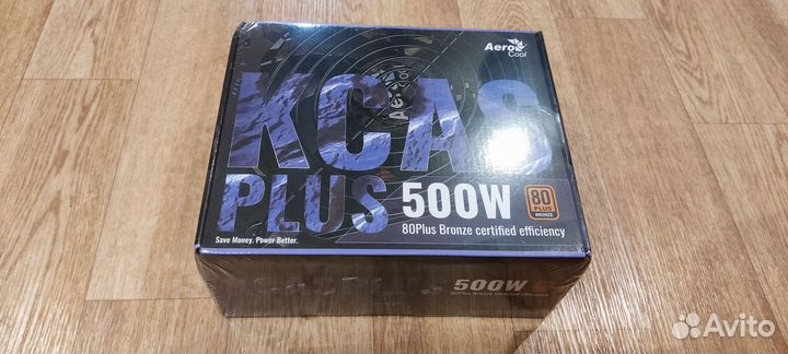Блок питания aerocool 500w, новый запакованный