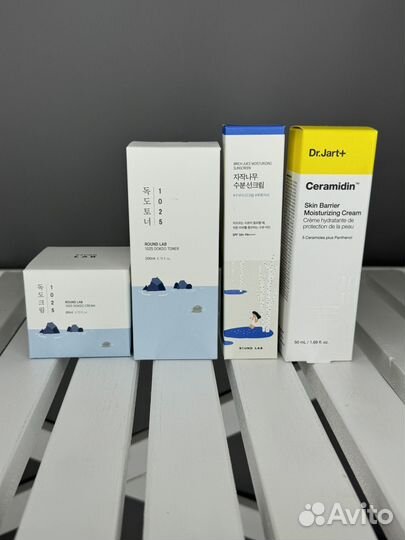 Набор косметики Round Lab+Dr.Jart