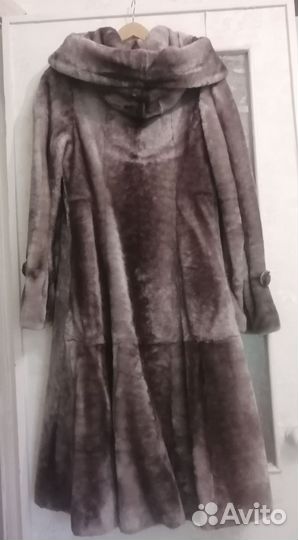 Шуба новая мутон размер 46