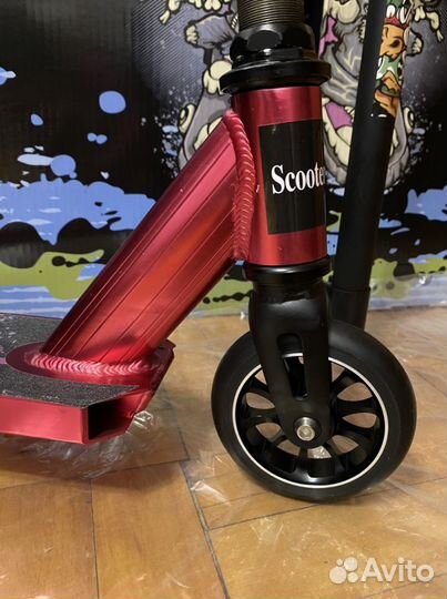 Трюковой самокат Металл Новый