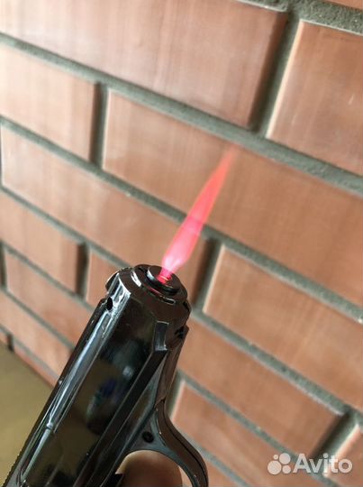 Зажигалка пистолет Вальтер с кобурой